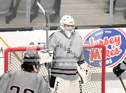 Thumbnail 1 in Prout (RI) vs. Daniel Hand (Crusader Christmas Classic) photogallery.