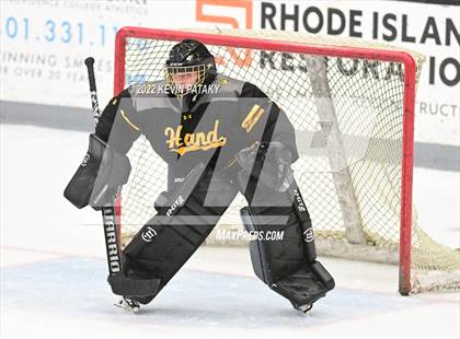 Thumbnail 2 in Prout (RI) vs. Daniel Hand (Crusader Christmas Classic) photogallery.