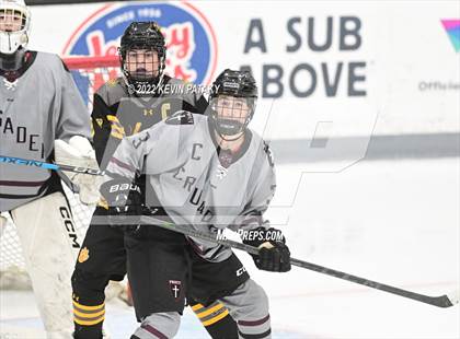 Thumbnail 2 in Prout (RI) vs. Daniel Hand (Crusader Christmas Classic) photogallery.