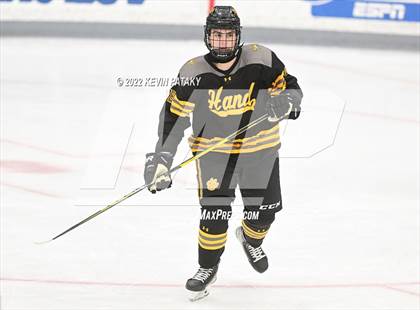 Thumbnail 2 in Prout (RI) vs. Daniel Hand (Crusader Christmas Classic) photogallery.