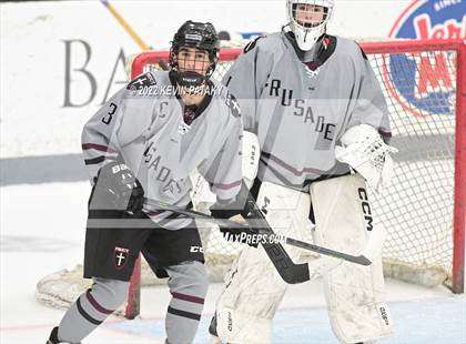 Thumbnail 2 in Prout (RI) vs. Daniel Hand (Crusader Christmas Classic) photogallery.