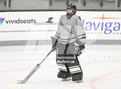 Thumbnail 2 in Prout (RI) vs. Daniel Hand (Crusader Christmas Classic) photogallery.