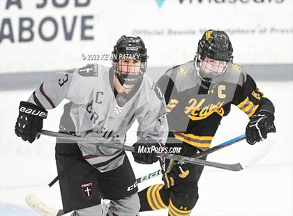 Thumbnail 1 in Prout (RI) vs. Daniel Hand (Crusader Christmas Classic) photogallery.