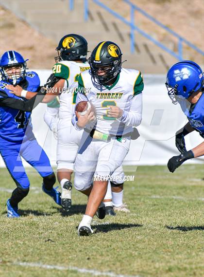 Thumbnail 3 in St. Michael's vs. Thoreau (NMAA 3A-2 Ouarter finals) photogallery.