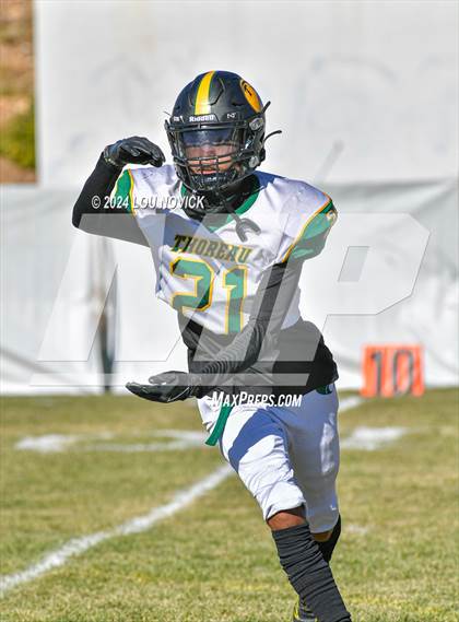 Thumbnail 3 in St. Michael's vs. Thoreau (NMAA 3A-2 Ouarter finals) photogallery.