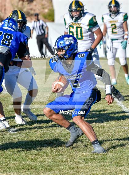 Thumbnail 3 in St. Michael's vs. Thoreau (NMAA 3A-2 Ouarter finals) photogallery.