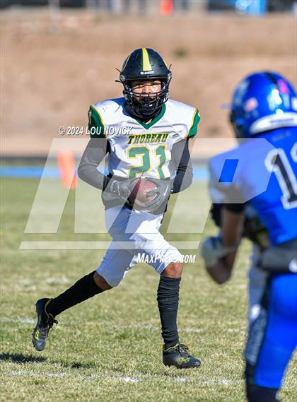 Thumbnail 2 in St. Michael's vs. Thoreau (NMAA 3A-2 Ouarter finals) photogallery.