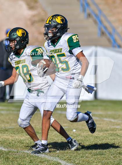 Thumbnail 3 in St. Michael's vs. Thoreau (NMAA 3A-2 Ouarter finals) photogallery.