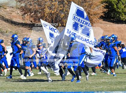 Thumbnail 3 in St. Michael's vs. Thoreau (NMAA 3A-2 Ouarter finals) photogallery.