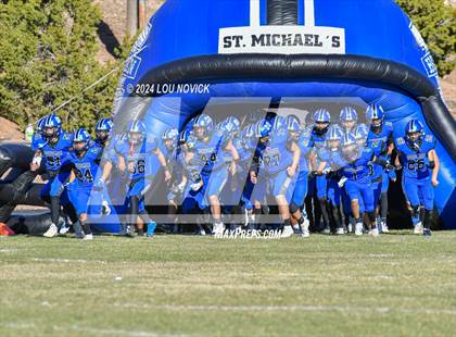 Thumbnail 3 in St. Michael's vs. Thoreau (NMAA 3A-2 Ouarter finals) photogallery.