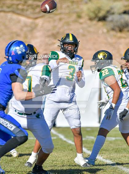 Thumbnail 3 in St. Michael's vs. Thoreau (NMAA 3A-2 Ouarter finals) photogallery.