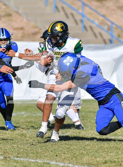 Thumbnail 2 in St. Michael's vs. Thoreau (NMAA 3A-2 Ouarter finals) photogallery.