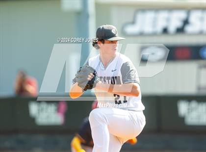 Thumbnail 2 in Lassiter vs Houston County (GHSA Elite 8-Game 1) photogallery.