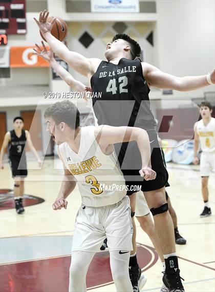 Thumbnail 1 in Bellevue vs. De La Salle (Rancho Mirage Holiday Invitational) photogallery.