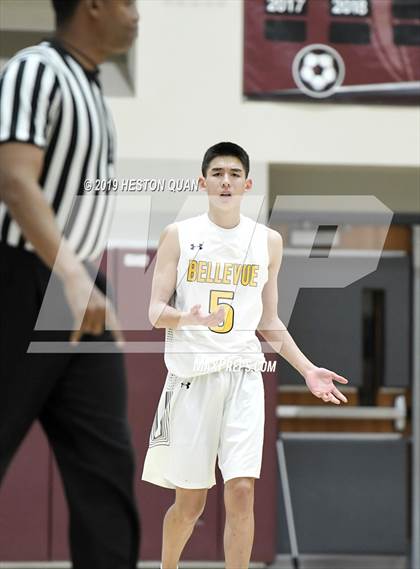 Thumbnail 1 in Bellevue vs. De La Salle (Rancho Mirage Holiday Invitational) photogallery.