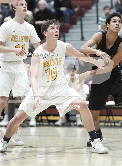 Thumbnail 1 in Bellevue vs. De La Salle (Rancho Mirage Holiday Invitational) photogallery.