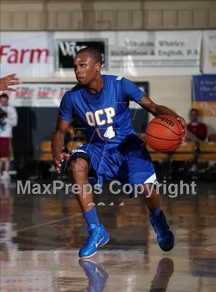 Thumbnail 2 in Dr. Krop vs Orlando Christian Prep (City of Palms Classic) photogallery.