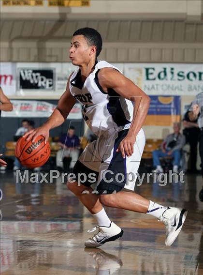 Thumbnail 3 in Dr. Krop vs Orlando Christian Prep (City of Palms Classic) photogallery.