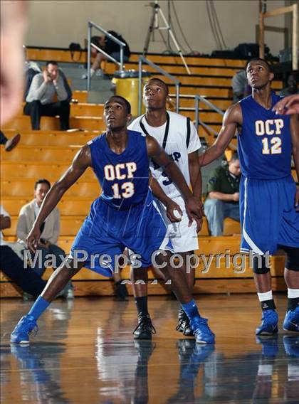 Thumbnail 1 in Dr. Krop vs Orlando Christian Prep (City of Palms Classic) photogallery.