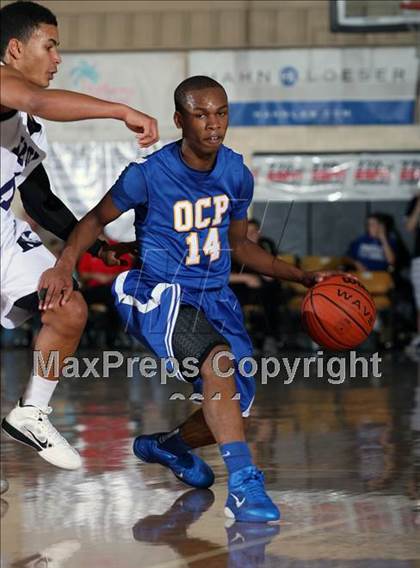 Thumbnail 2 in Dr. Krop vs Orlando Christian Prep (City of Palms Classic) photogallery.