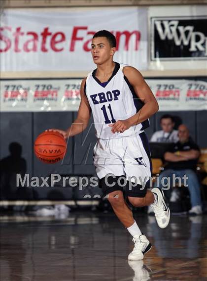 Thumbnail 1 in Dr. Krop vs Orlando Christian Prep (City of Palms Classic) photogallery.