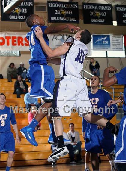 Thumbnail 3 in Dr. Krop vs Orlando Christian Prep (City of Palms Classic) photogallery.