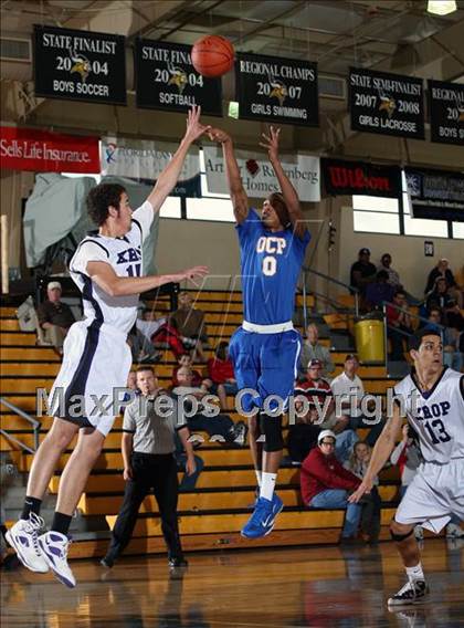Thumbnail 2 in Dr. Krop vs Orlando Christian Prep (City of Palms Classic) photogallery.