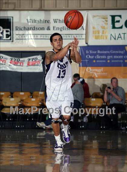 Thumbnail 2 in Dr. Krop vs Orlando Christian Prep (City of Palms Classic) photogallery.