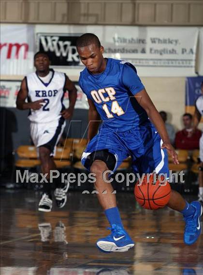 Thumbnail 3 in Dr. Krop vs Orlando Christian Prep (City of Palms Classic) photogallery.