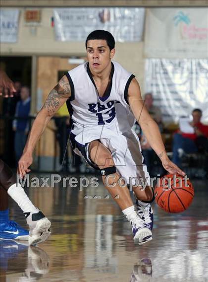 Thumbnail 2 in Dr. Krop vs Orlando Christian Prep (City of Palms Classic) photogallery.