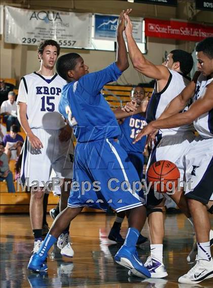 Thumbnail 1 in Dr. Krop vs Orlando Christian Prep (City of Palms Classic) photogallery.