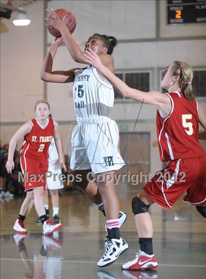 Thumbnail 3 in St. Francis @ Monterey Trail (CIF SJS D1 Playoffs) photogallery.