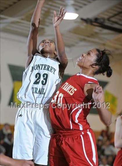 Thumbnail 3 in St. Francis @ Monterey Trail (CIF SJS D1 Playoffs) photogallery.