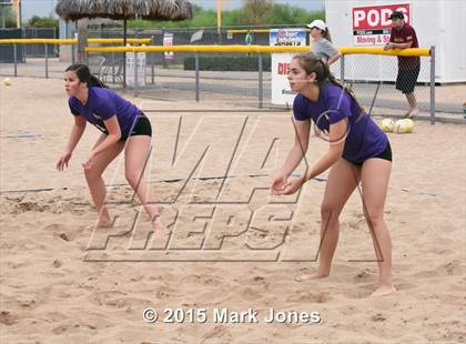 Thumbnail 2 in Notre Dame Prep vs. Shadow Ridge photogallery.