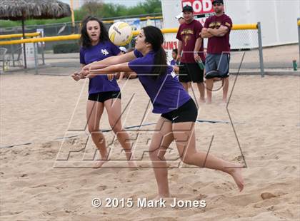 Thumbnail 2 in Notre Dame Prep vs. Shadow Ridge photogallery.