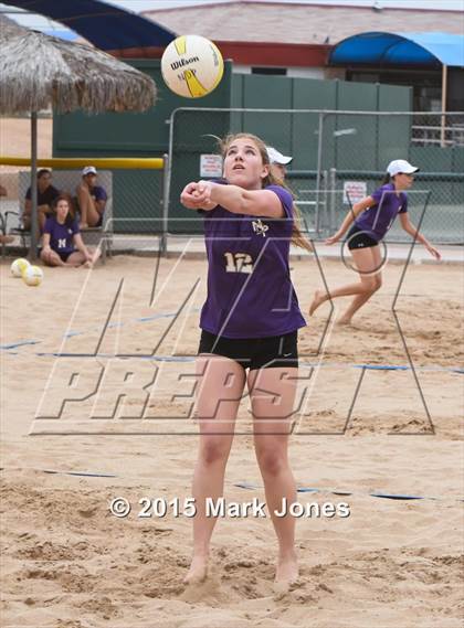 Thumbnail 2 in Notre Dame Prep vs. Shadow Ridge photogallery.
