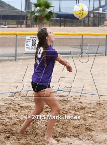 Thumbnail 1 in Notre Dame Prep vs. Shadow Ridge photogallery.