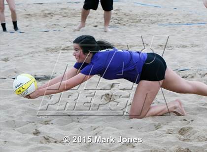 Thumbnail 3 in Notre Dame Prep vs. Shadow Ridge photogallery.