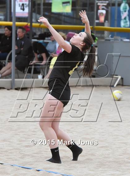 Thumbnail 2 in Notre Dame Prep vs. Shadow Ridge photogallery.