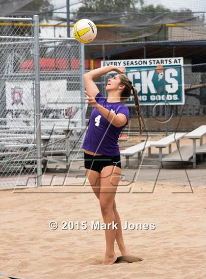 Thumbnail 1 in Notre Dame Prep vs. Shadow Ridge photogallery.