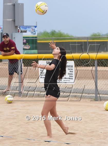 Thumbnail 2 in Notre Dame Prep vs. Shadow Ridge photogallery.