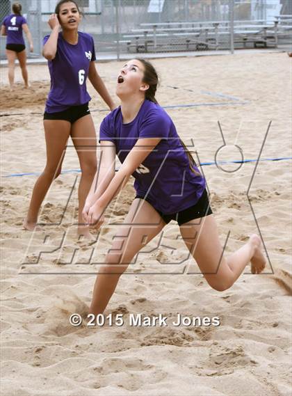 Thumbnail 2 in Notre Dame Prep vs. Shadow Ridge photogallery.