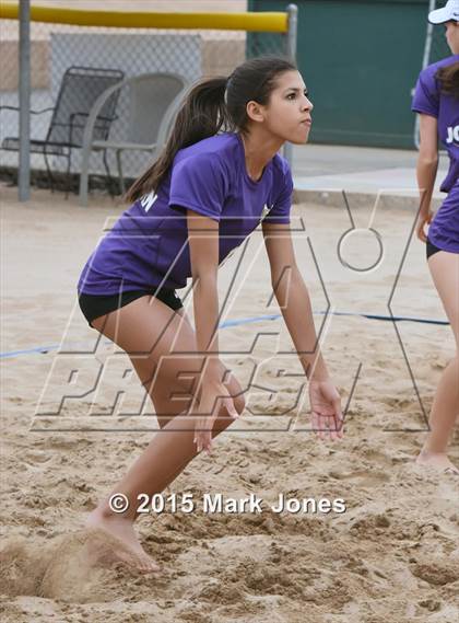 Thumbnail 3 in Notre Dame Prep vs. Shadow Ridge photogallery.