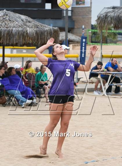 Thumbnail 1 in Notre Dame Prep vs. Shadow Ridge photogallery.