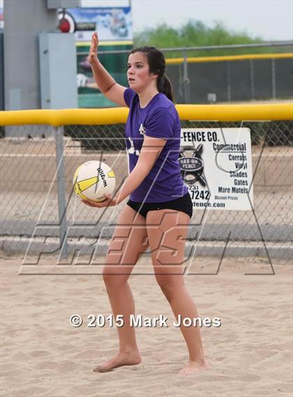 Thumbnail 2 in Notre Dame Prep vs. Shadow Ridge photogallery.