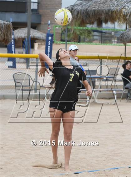Thumbnail 1 in Notre Dame Prep vs. Shadow Ridge photogallery.
