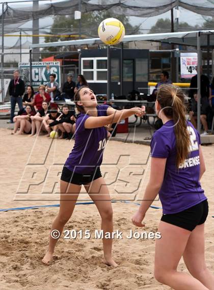 Thumbnail 2 in Notre Dame Prep vs. Shadow Ridge photogallery.