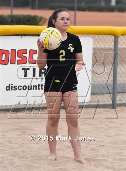 Thumbnail 2 in Notre Dame Prep vs. Shadow Ridge photogallery.