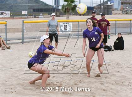Thumbnail 3 in Notre Dame Prep vs. Shadow Ridge photogallery.