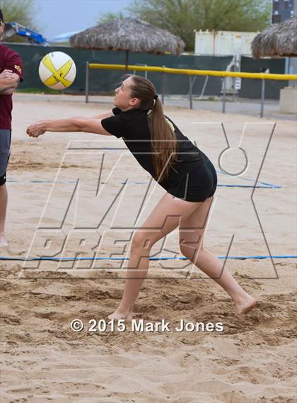 Thumbnail 2 in Notre Dame Prep vs. Shadow Ridge photogallery.
